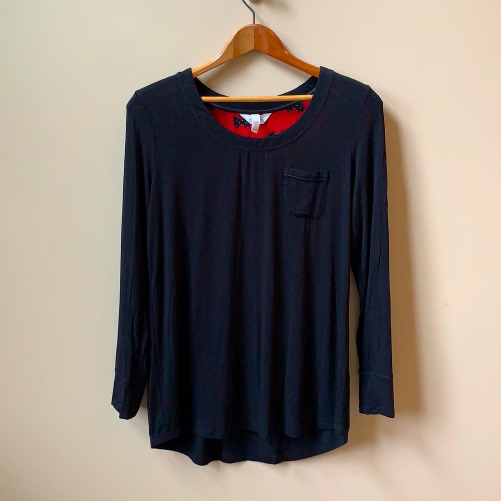 Soma long sleeve Cool Nights pajama top